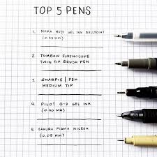 Ever Wonder What Our Top 5 Favorite Pens To Use With Our Passion Planners Are Well Here They Are Pashfam Passion Planner Planner Pens Pen And Paper