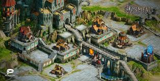 Buildings Were Created For Plarium Mobile Game Stormfall Rise Of Balur Models Were Made In 3ds Max Textured In Photoshop And Mobile Game Photoshop 3ds Max