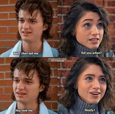 You Love Me Stranger Things Quote Stranger Things Meme Stranger Things Season