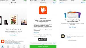 Apple Offers Videoshop As A Free Download Via The Apple Store App Apple Store App Free Download