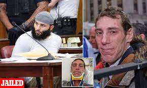 Anti-Semitic activist screams 'free Palestine' as he's sentenced to seven  years in prison for beating Jewish man in Times Square mob attack in 2021:  Family accuse judge of being 'racist'