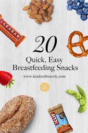Breastfeeding mothers often receive conflicting advice about whether alcohol consumption can have an effect on their baby. 20 Quick And Easy Breastfeeding Snacks Kindred Bravely