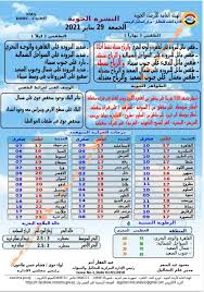 Ø¹Ø§Ø¬Ù„ Ø·Ù‚Ø³ Ø´Ø¯ÙŠØ¯ Ø§Ù„Ø¨Ø±ÙˆØ¯Ø© ÙˆØ£Ù…Ø·Ø§Ø± Ø¯Ø±Ø¬Ø§Øª Ø§Ù„Ø­Ø±Ø§Ø±Ø© Ø§Ù„Ù…ØªÙˆÙ‚Ø¹Ø© Ø§Ù„ÙŠÙˆÙ… Ø§Ù„Ø¬Ù…Ø¹Ø© Ø§Ù„Ø£Ø®Ø¨Ø§Ø± Ø¬Ø±ÙŠØ¯Ø© Ø§Ù„Ø·Ø±ÙŠÙ‚