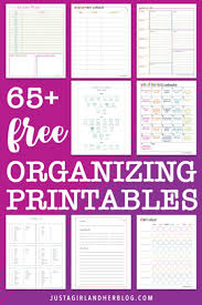 Even if you don't need or want a home management binder, you might find a few. Free Printable Library 65 Free Printables To Organize Your Life