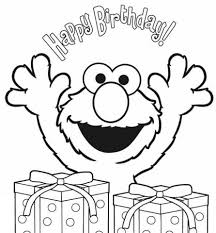 Customize the letters by coloring with markers or pencils. Elmo S Birthday Coloring Page Free Printable Coloring Pages For Kids