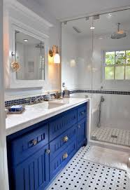 See how top designers create lovely loos with marble, ceramic, porcelain and glass tile. 75 Beautiful Bathroom With Tile Countertops Pictures Ideas July 2021 Houzz