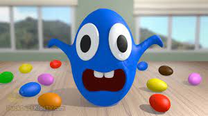 Milk Prank For Children To Learn Colors With 3d Rainbow Eggs Color Balls For Kids Youtube