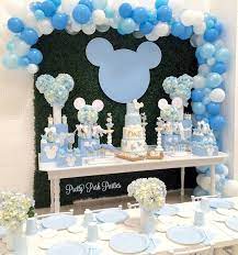 Pin By Walaa Hassan On Architecture Mickey Baby Showers Mickey Mouse Baby Shower Baby Shower Birthday