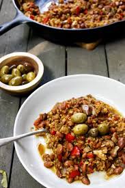 Cauliflower Rice Vegan Paella Recipe Vegan Main Dishes Vegan Eating Whole Food Recipes