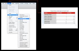 How To Make A Gantt Chart In Numbers For Mac Template