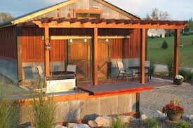 A pergola made from inexpensive treated lumber and then stained can look great and still cost less than manufactured options. How To Build A Pergola With Ease The Simple Secrets To Success