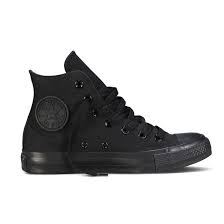 Prepárate para esta temporada con converse de la redoute. Chuck Taylor All Star Mono Canvas Hi Noir Converse La Redoute