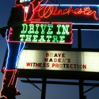 I support this over large franchised movie theatre any day! Winchester Drive In Theater Southern Oaks 6930 S Western Ave
