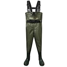 Damn, that's a long tongue! Outee Boys Girls Fishing Waders Little Kids Toddler Bootfoot Chest Waders With Boots Waterproof Lightweight Hunting Wader For Children Army Green Size 8 9 4y Amazon In Sports Fitness Outdoors