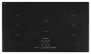 36 in cutout dimensions (width x depth) (in.): Kitchenaid 36 Built In Electric Induction Cooktop Black Kicu569xbl Best Buy