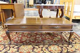 Copper striped bergere chair w/ottoman features a copper and red striped upholstery, exposed wood. Sold Price Mahogany Ethan Allen Coffee Table With Two Drawers May 1 0121 6 00 Pm Edt
