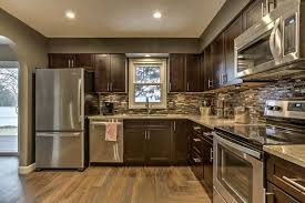Omaha Home Dark Kitchen Cabinets Kitchen Remodel Small Kitchen Color Dark Cabinets