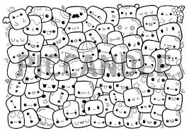 Marshmallow coloring page printable can offer you many choices to save money thanks to 10 active results. Printable Marshmallow Kawaii Coloring Pages Novocom Top