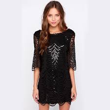 Alex Black Layered Sequin Dress Mini Dress Fashion Best Formal Dresses Summer Dresses For Women