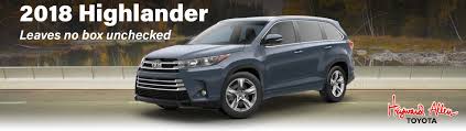 2018 Toyota Highlander Comparison Serving Buford Ga