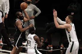 Can you name the 5 other nba players that. Nets James Harden Ruled Out For Game 2 Vs Bucks Due To Hamstring Injury Upi Com