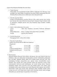 Contoh resume ini menetapkan standar yang dibutuhkan pengusaha untuk dicari dan kandidat perlu ditiru. Contoh Laporan Kegiatan Pelatihan Guru Nusagates