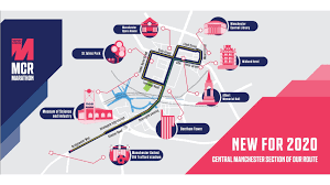 route map manchester marathon