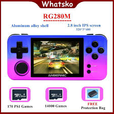 Cheap Handheld Game Players Buy Quality Consumer Electronics Directly From China Suppliers Anbernic Rg280m New Re In 2020 Video Game Console Retro Games Console Games