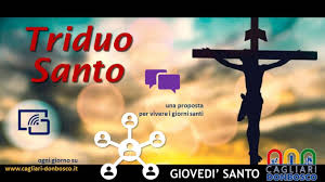 Giovedi' santo … stasera inizia la pasqua! Istituto Salesiano Giovedi Santo In Cammino Verso La Pasqua