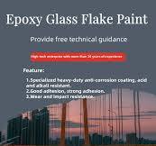Manufacturer Direct Supply Epoxy Glass Flake Paint Topcoat Sewage Pool  Pipeline Oil Tank Anti-Corrosion Epoxy Glass Flake Mortar