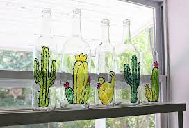 Diy Faux Stained Glass Bottles A