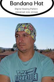 Bandana Chemo Surgical Scrub Hat Pattern Sewing For A Living Scrub Hat Patterns Hat Patterns To Sew Surgical Scrub Hats
