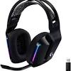 Logitech g733 wireless headphone rechargeable dts x2.0 7.1 surround sound lightspeed gaming headset earphone with microphone feature: 1