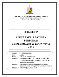 If you want to take a breath of fresh air, you can also go outside, but it's not necessary. 23 2 2019 Kertas Kerja Team Building Flip Ebook Pages 1 11 Anyflip Anyflip