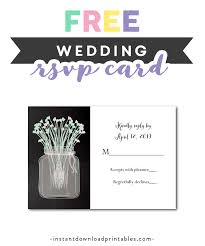Since rsvp cards cost money to print and would nearly double the postage required, we decided to nix those. Free Printable Editable Pdf Wedding Rsvp Card Diy Rustic Country Mint Green Chalkboard Mason Jar Instant Download Edit In Adobe Reader Instant Download Printables