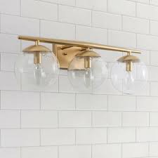 Rosdorf Park Willeford 3 Light Dimmable Gold Vanity Light In 2020 Vanity Lighting Wall Lighting Design Bathroom Vanity Lighting