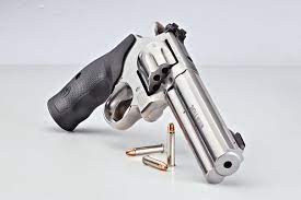 The stock has some wear to it. Best 22 Magnum Revolvers Available Right Now
