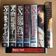 X JAPAN VHS ビデオテープ 8本セット｜PayPayフリマ