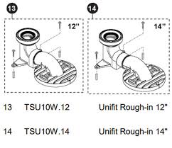 Toto is a company that values quality and comfort. Help Looking For 14 Unifit Tsu10w 14 Not Tsu01w 14 Terry Love Plumbing Advice Remodel Diy Professional Forum