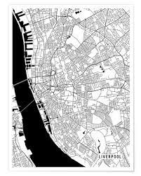 Navigate liverpool map, liverpool country map, satellite images of liverpool, liverpool largest with interactive liverpool map, view regional highways maps, road situations, transportation, lodging. Liverpool England Map Posters And Prints Posterlounge Com