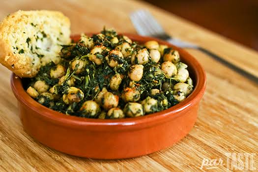 Spinach with Chickpeas