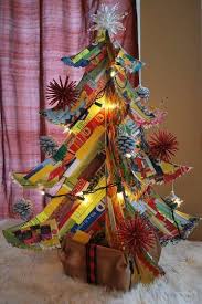 Maybe you would like to learn more about one of these? Junk Mail Christmas Tree Alternative Christmas Tree Christmas Tree Christmas Crafts