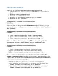 Dna and genes worksheet answers while we talk concerning dna and genes worksheet, we already collected several related images to complete your references. Mutation Lab Worksheets Teaching Resources Teachers Pay Teachers