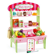 Epicerie En Bois Jouet Marchande Enfant Jeux De Marchande