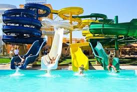 Aqua Fun Club Marrakech Morocco Has 10 Outdoor Swimming Pools With A Crazy River 2 Wave Pool An Aqua Tower And An Indoor Swim Water Slides Pool Crazy Pool