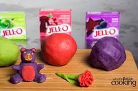 Jell O Play Dough Kraft What S Cooking Recipe Playdough Recipe Jello Play Dough Playdough