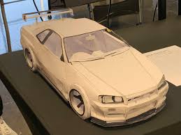 My take on the R34 Skyline GT-R in form of Paper. Construction started  around May 2019. Destroyed in late September the same year. : rpapercraft