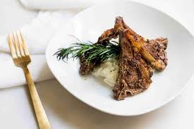 Lamb chops with balsamic reduction. Lamb Chops Recipe With Herbes De Provence
