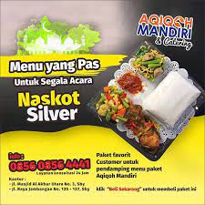 Paket Nasi Kotak Catering Silver Paket Ini Cocok Untuk Anda Yang Punya Hajatan Seperti Tasyakuran Selapan Tahlilan Dan Walimahan Pesan Sekaran Food Meat Beef