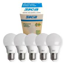 LAMPARA 7W LUZ CALIDA SICA